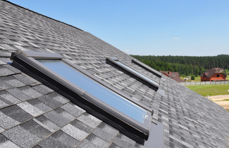 skylights and roofing shingles